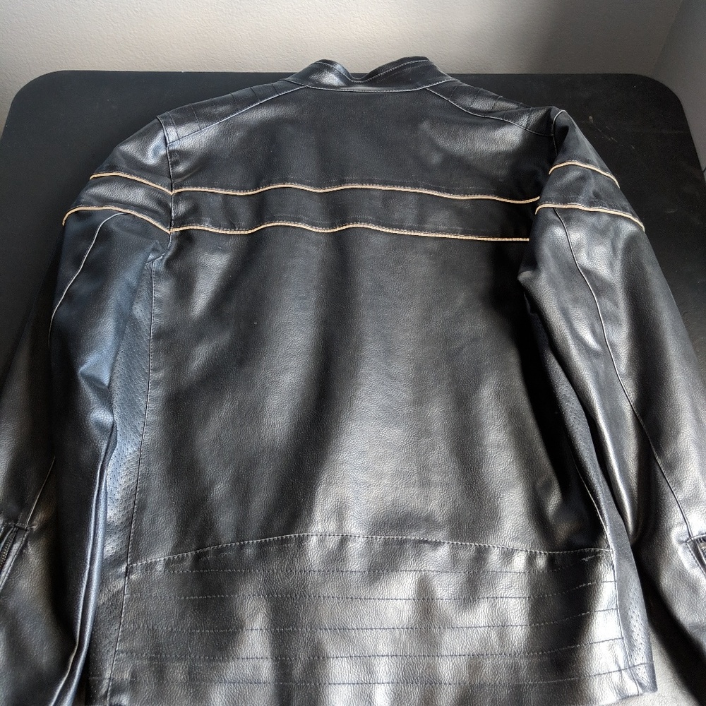 Street Legal Black Leather Jacket View 3